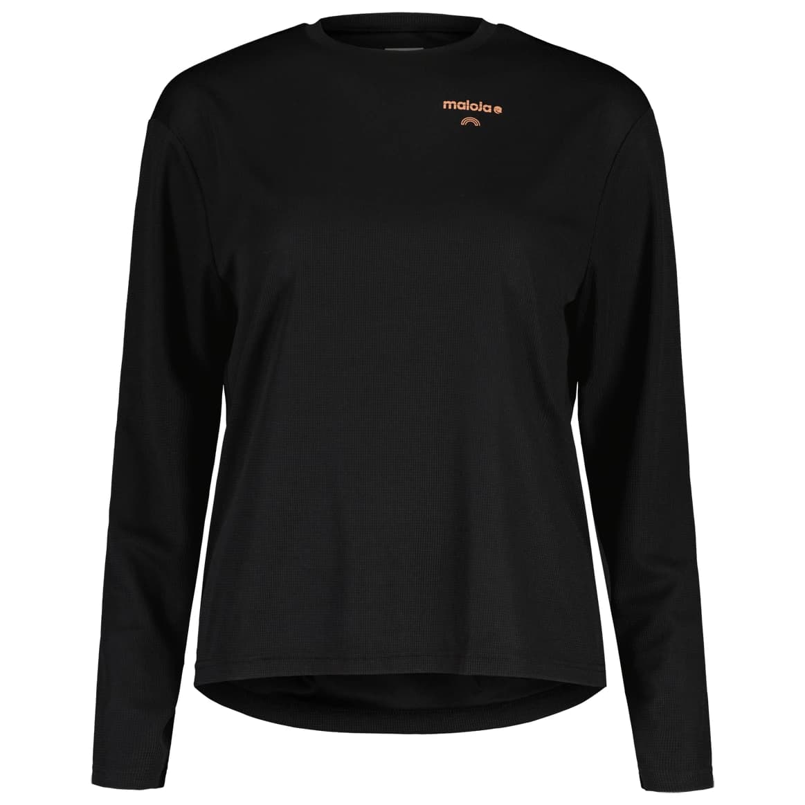 Дамска спортна тениска Maloja Women's LoganM. Sport shirt - Deep Black