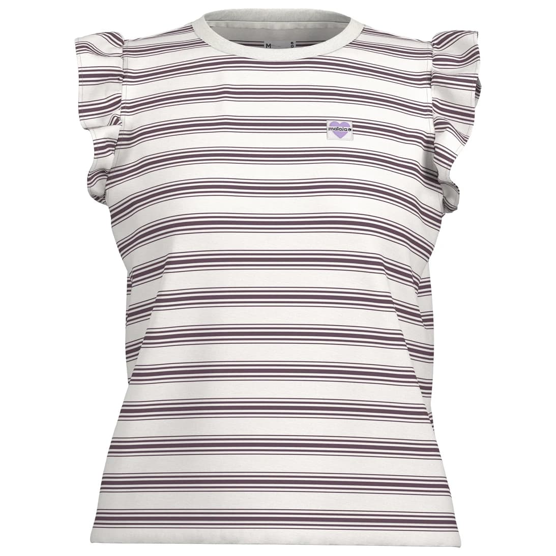 Дамска тениска Maloja Women's MalaspinaM. T-shirt - Stormy Lilac Stripe