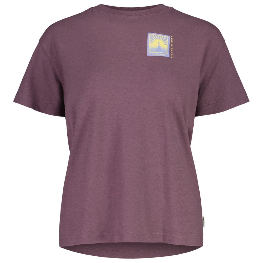 Дамска тениска Maloja Women's SchöntalM. T-shirt - Stormy Lilac