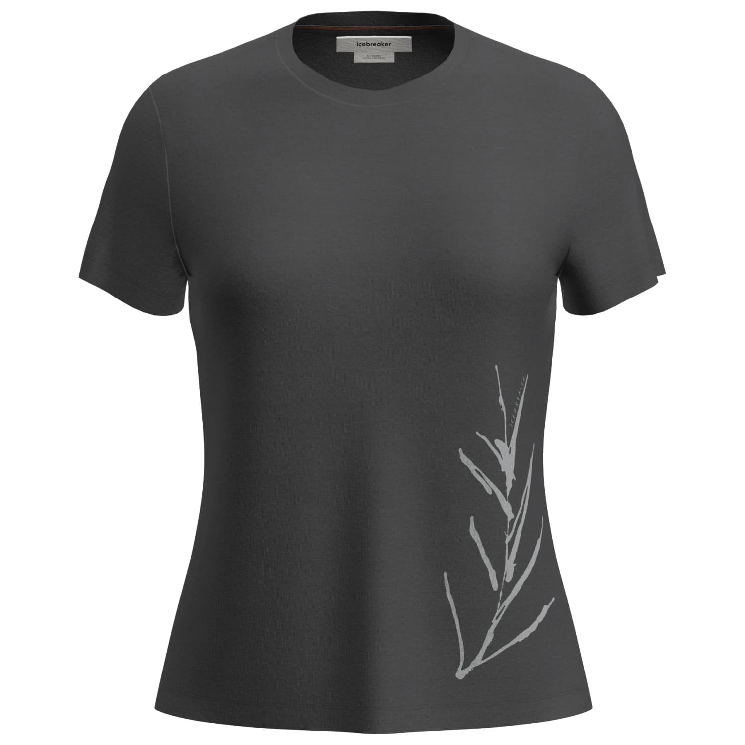 Дамска мериносова блуза Icebreaker Women's Merino Core S/S Tee Panax Sport shirt - Obsidian