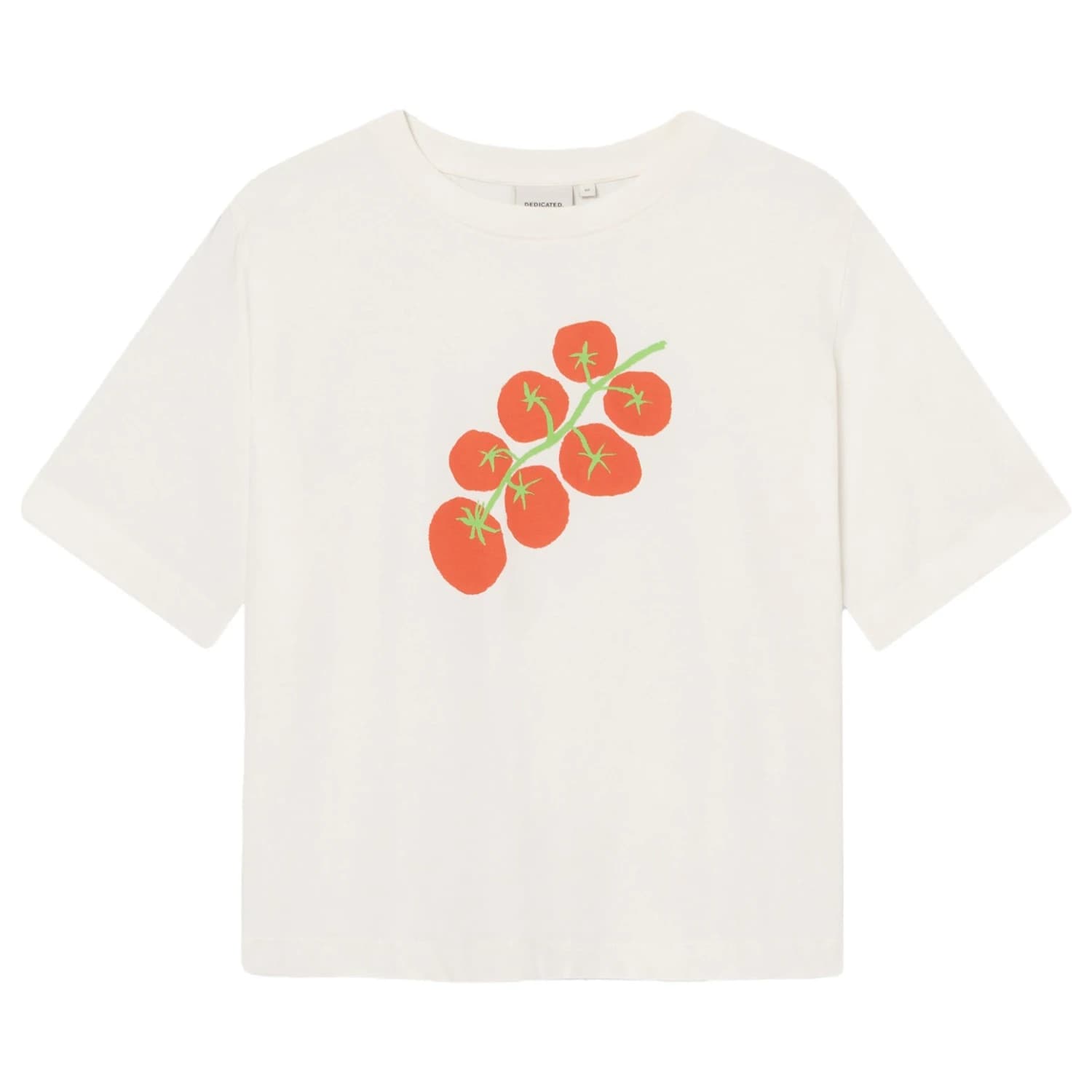 Дамска тениска DEDICATED Women's T-Shirt Vadstena T-shirt - Tomato