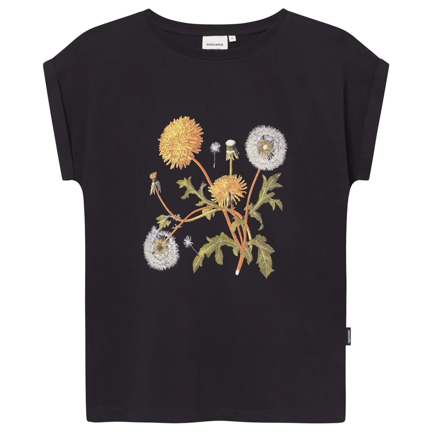 Дамска тениска Dedicated Women's T-Shirt Visby T-shirt - Dandelion