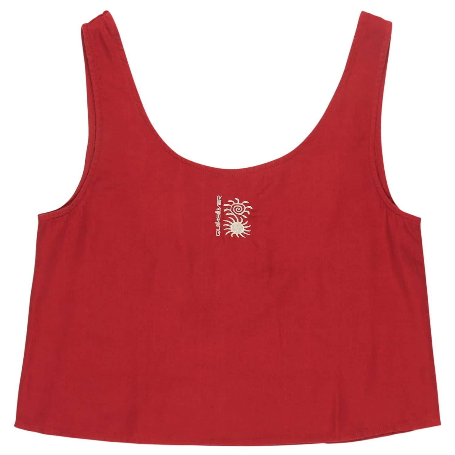 Дамски топ Quiksilver Women's Vista Woven Tank Top - Burnt Russet