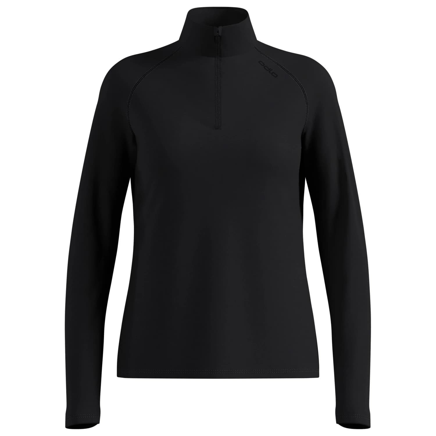 Дамска спортна тениска Odlo Women's Essential Warm Mid Layer 1/2 Zip Sport shirt - Black