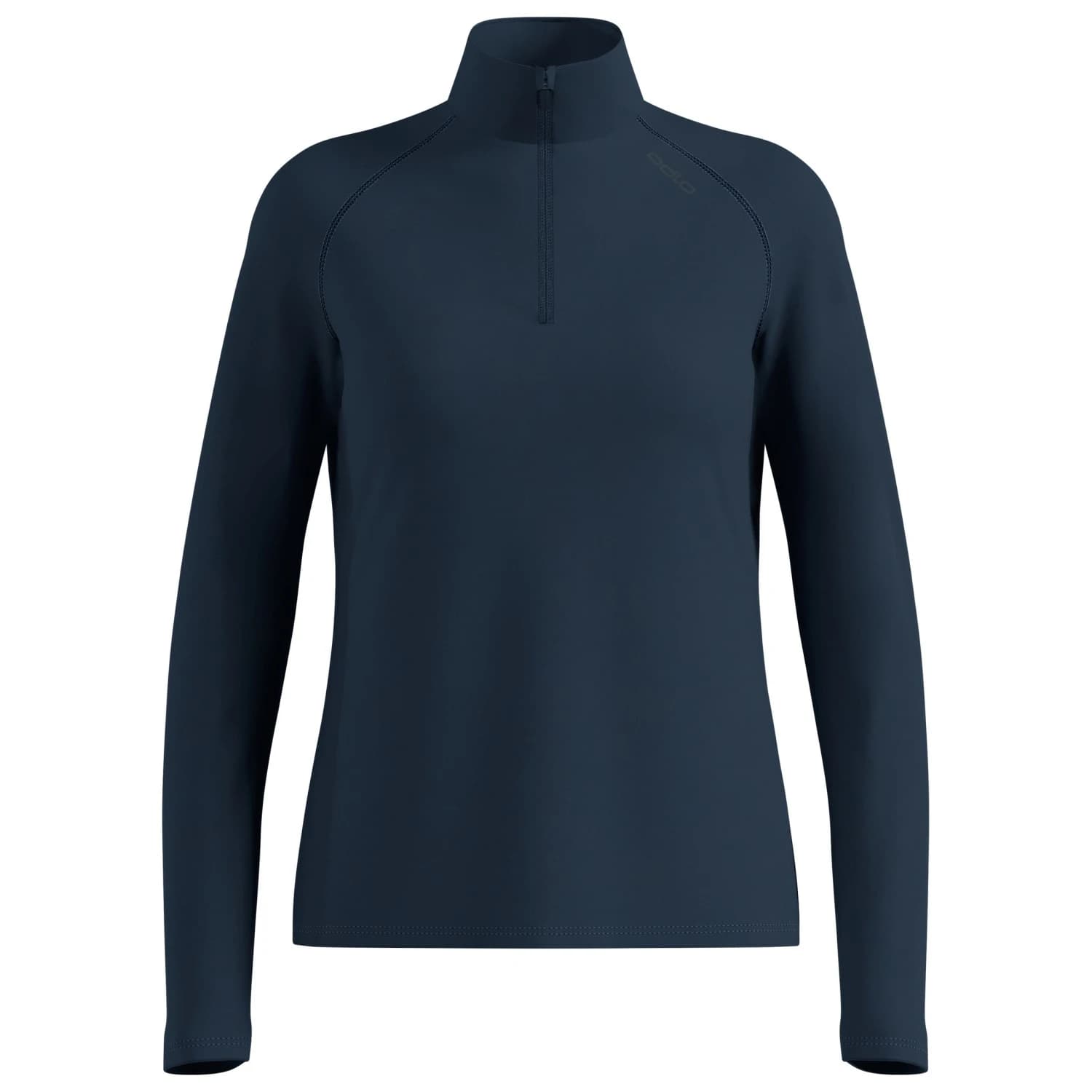 Дамска спортна тениска Odlo Women's Essential Warm Mid Layer 1/2 Zip Sport shirt - Dark Sapphire