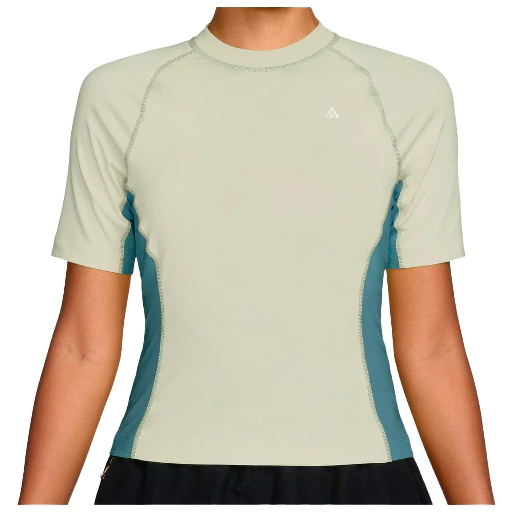 Дамска тениска Nike Women's ACG Dri-Fit Wildsee Baselayer S/S Top Running shirt - Sea Glass / Mineral Slate / Summit White