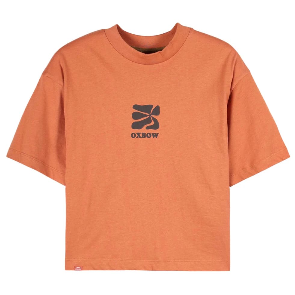 Тениска Oxbow Women's Retroflo Crop Top T-shirt - Rusted