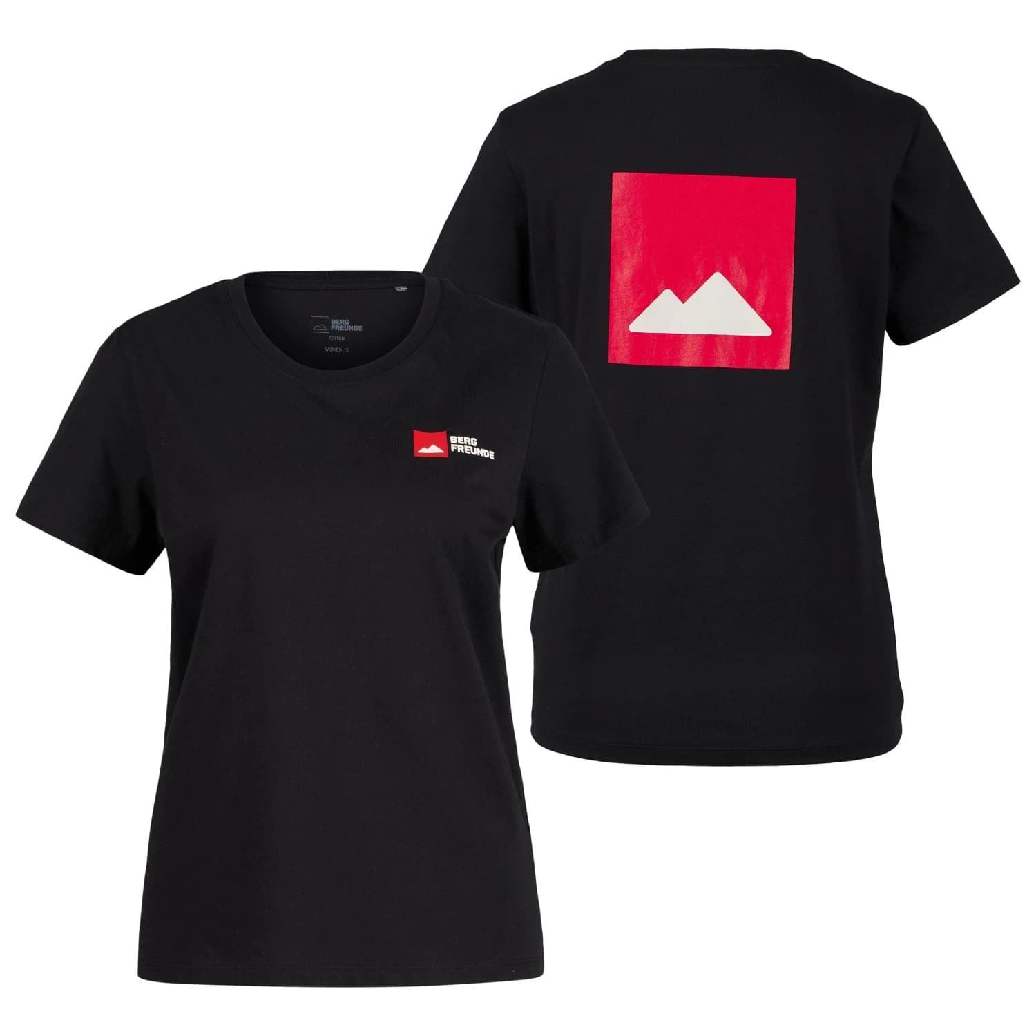 Дамска тениска Bergfreunde Women's RoßbergBF. Logo T-Shirt - Black