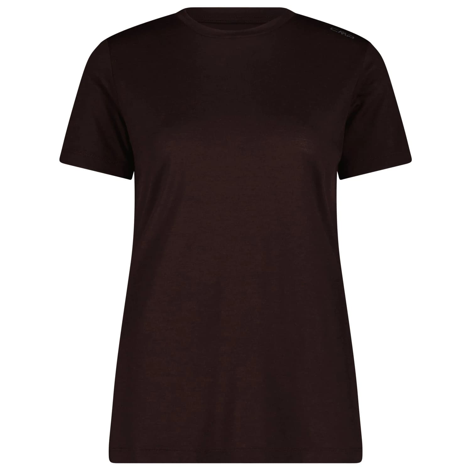 Мериносова блуза CMP Women's T-Shirt 36N2006 Merino shirt - Black Berry
