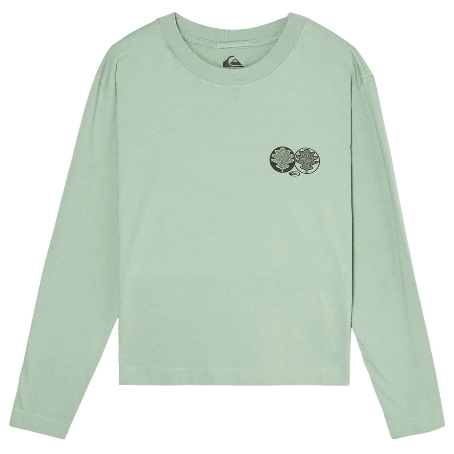 Дамска блуза с дълъг ръкав Quiksilver Women's Standard L/S Tee Longsleeve - Iceberg Green
