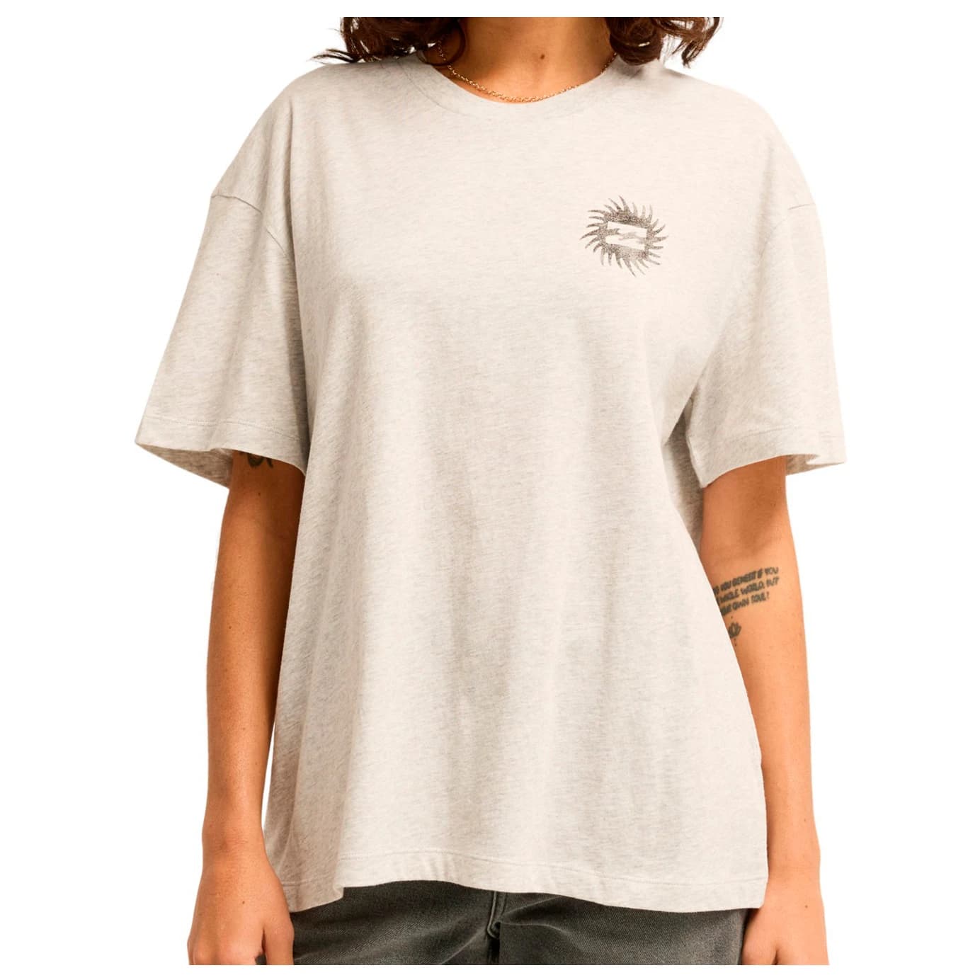 Дамска тениска Billabong Women's Always Looking T-shirt - Grey Heather