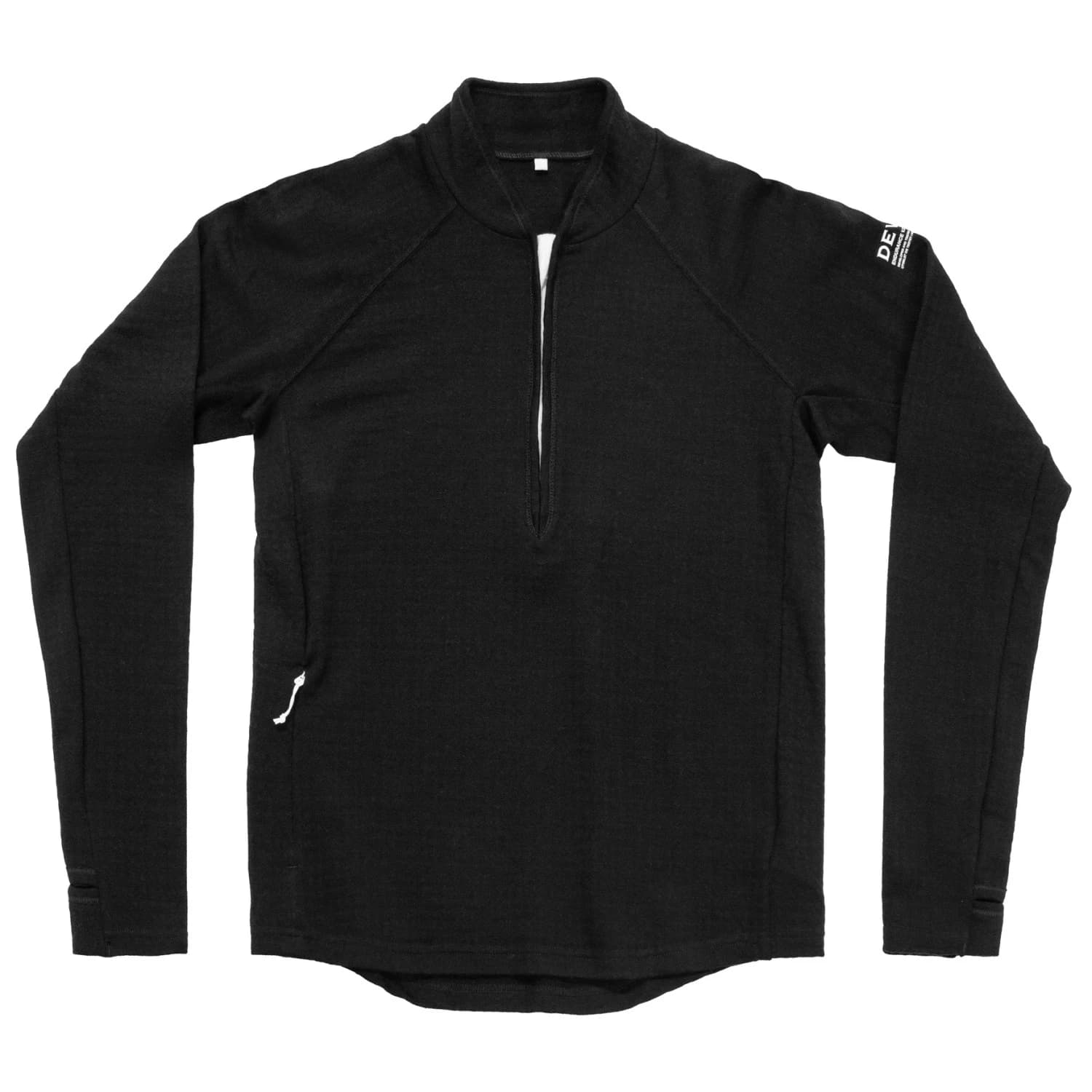 Мериносова блуза Devold Women's Endurance Merino Zip Merino shirt - Black