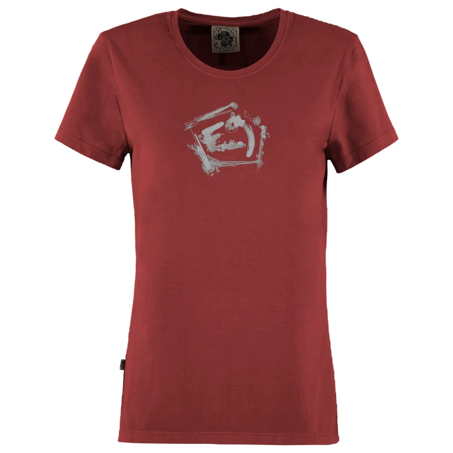 Дамска тениска E9 Women's Mila T-shirt - Paprika
