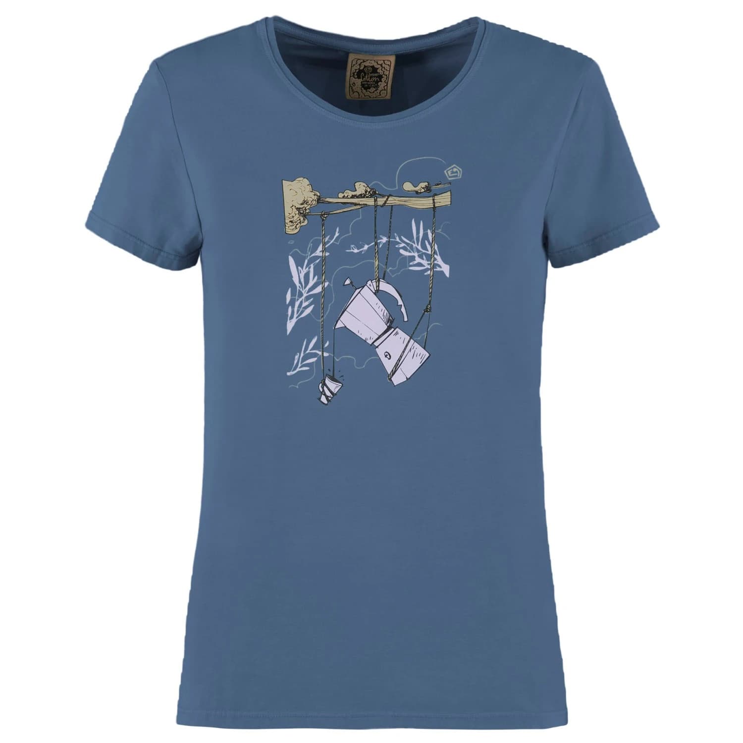 Дамска тениска E9 Women's W-Bond T-shirt - Steel Blue