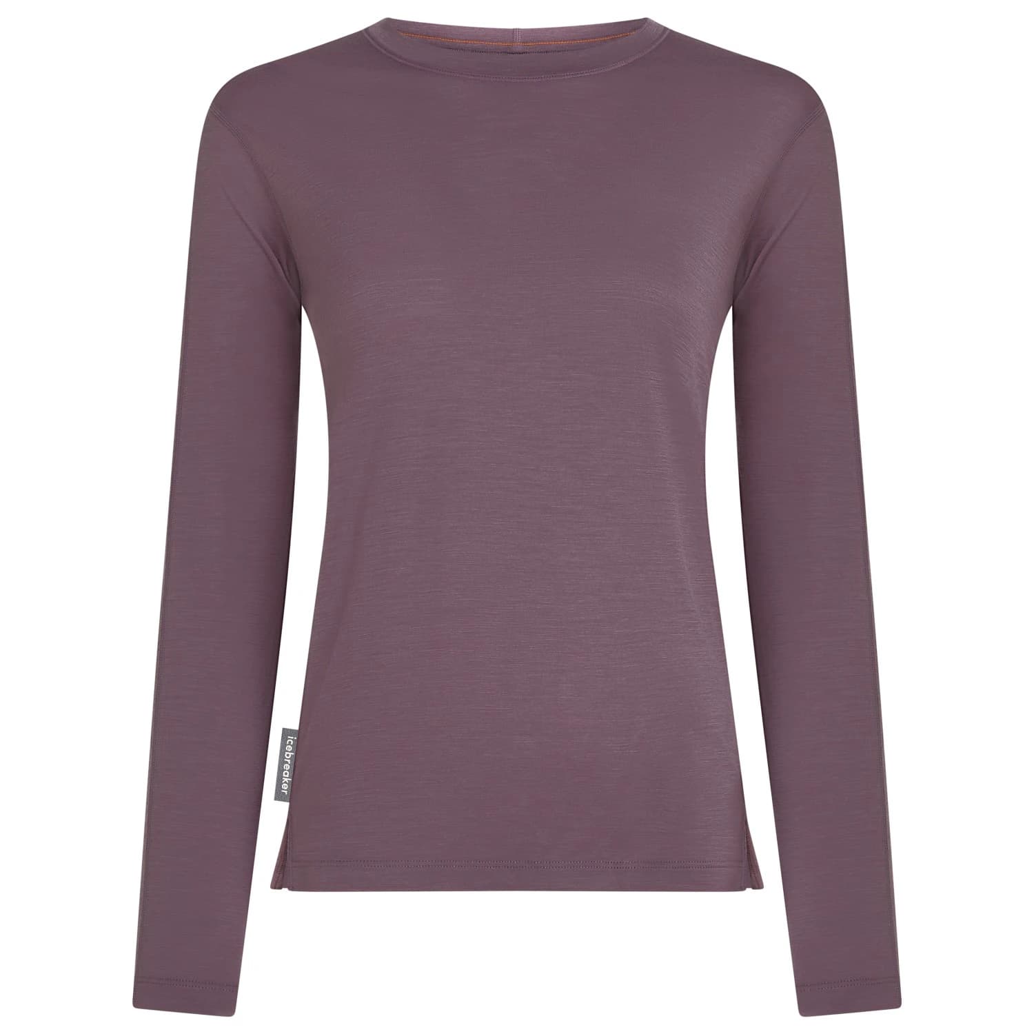 Дамска мериносова блуза Icebreaker Women's 150 Merinofine Ace L/S Tee Merino shirt - Grey Plum