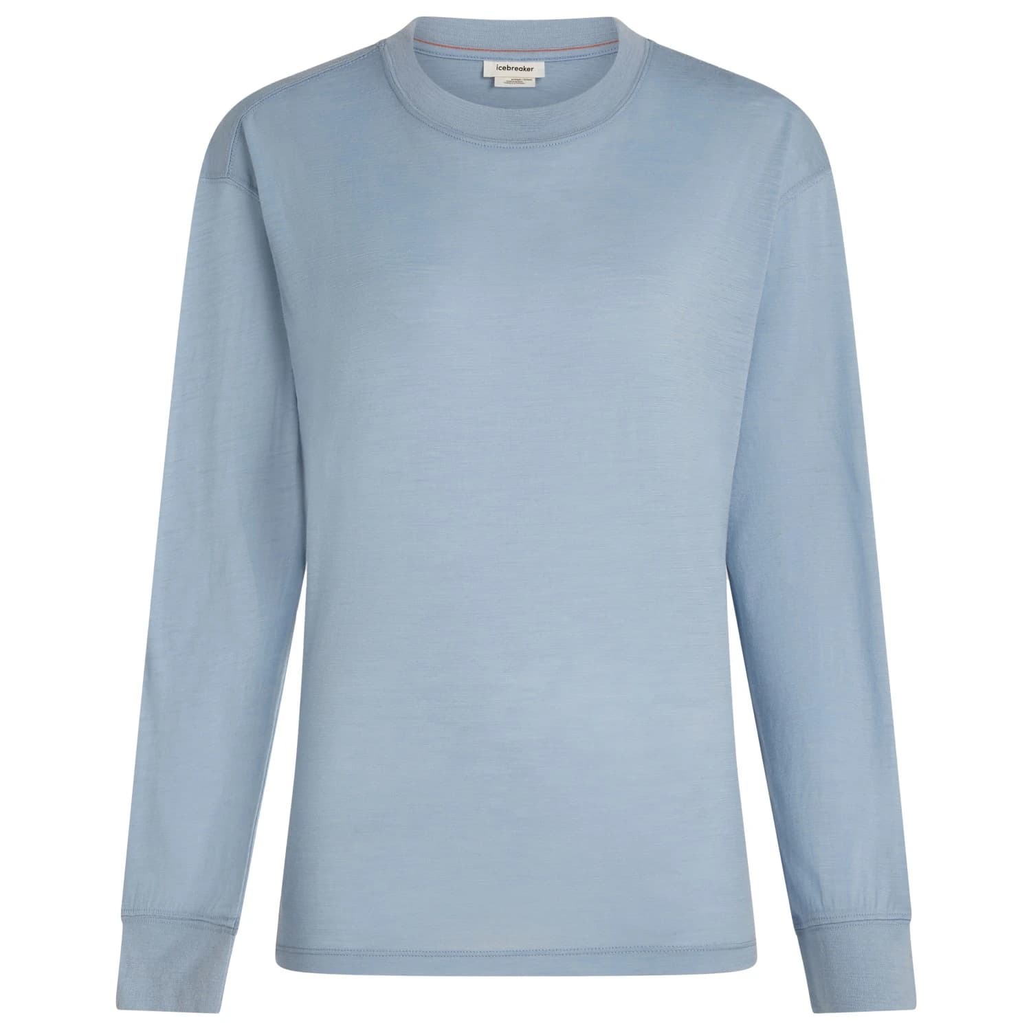 Дамска мериносова блуза Icebreaker Women's Merino 150 Tech Lite L/S Relaxed Tee Merino shirt - Zinc Blue