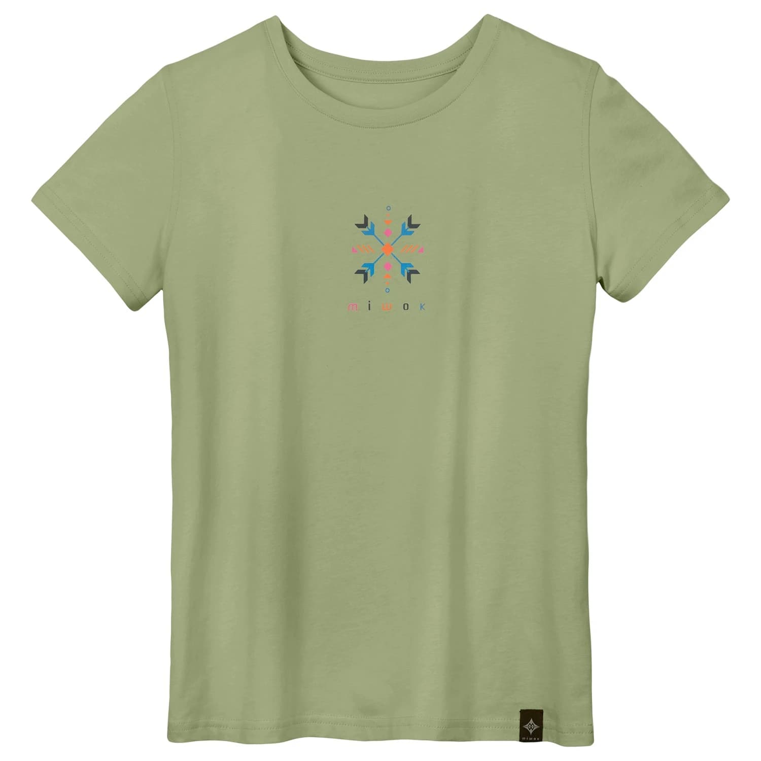 Дамска тениска Miwok Women's Aponi Tee T-shirt - Sage
