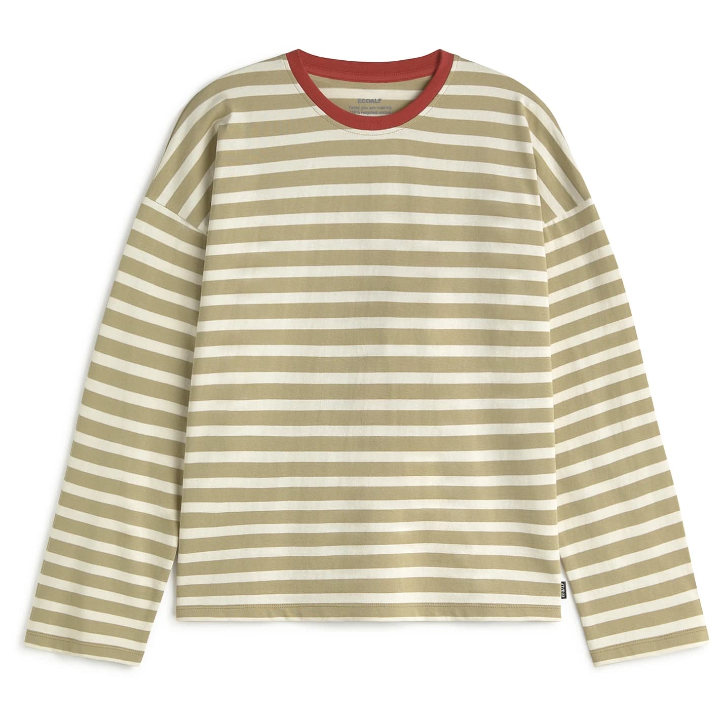 Дамска блуза с дълъг ръкав Ecoalf Women's Bergami Longsleeve - Beige