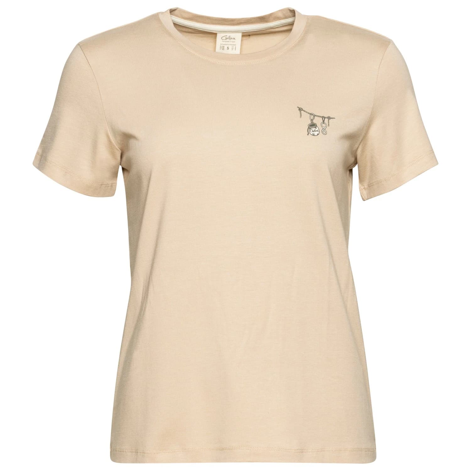Дамска тениска Chillaz Women's Iseo Alpine Loop T-shirt - Sand
