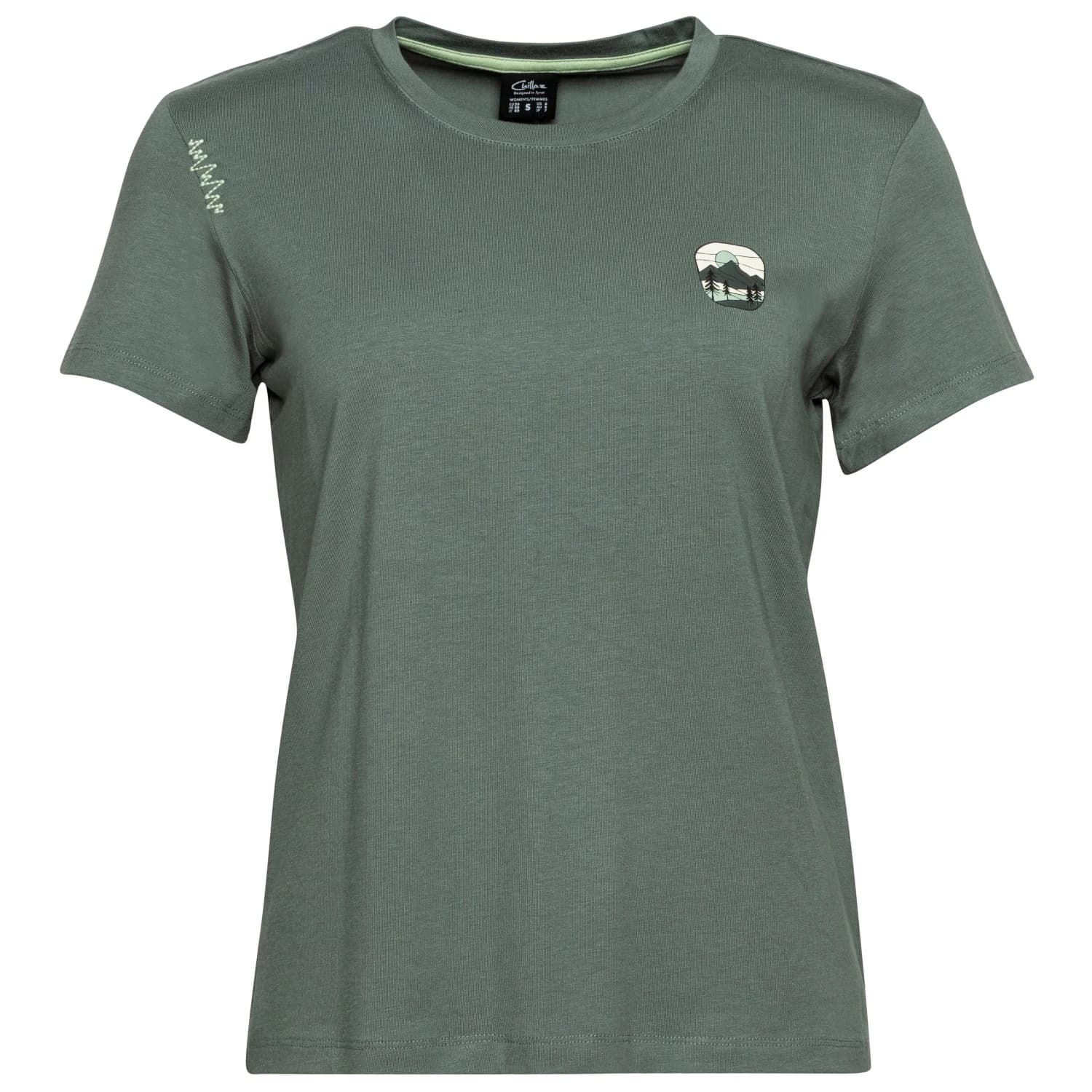 Дамска тениска Chillaz Women's Iseo Sunset T-shirt - Dark Green