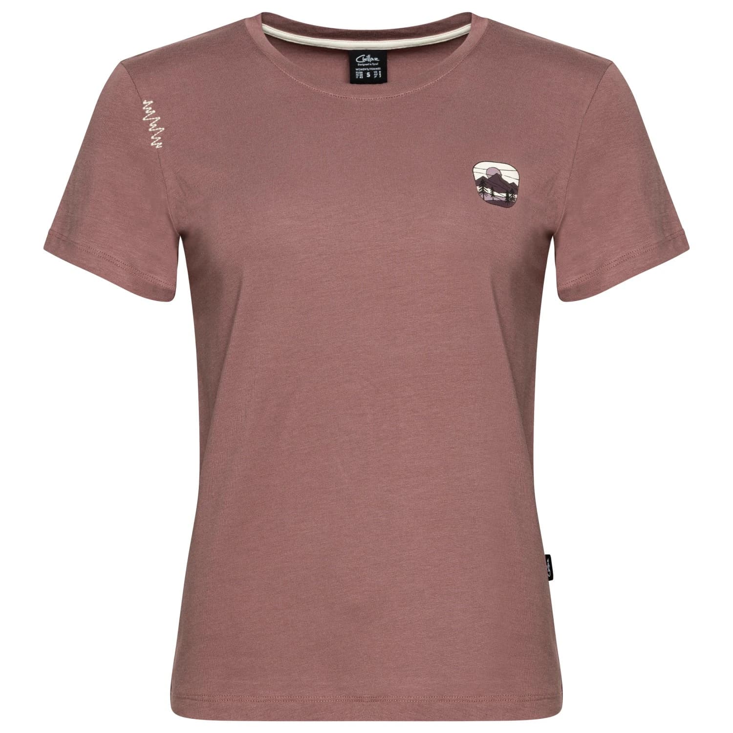 Дамска тениска Chillaz Women's Iseo Sunset T-shirt - Wine