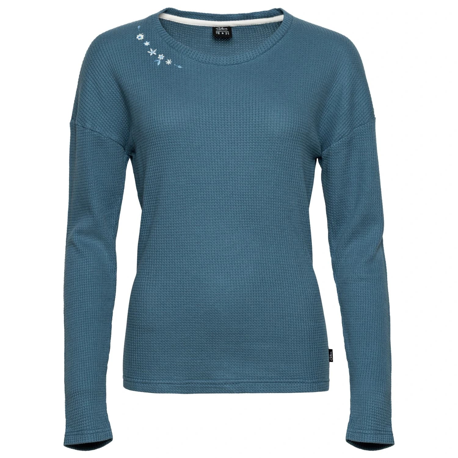 Дамска блуза с дълъг ръкав Chillaz Women's Limbara Flower Longsleeve - Blue