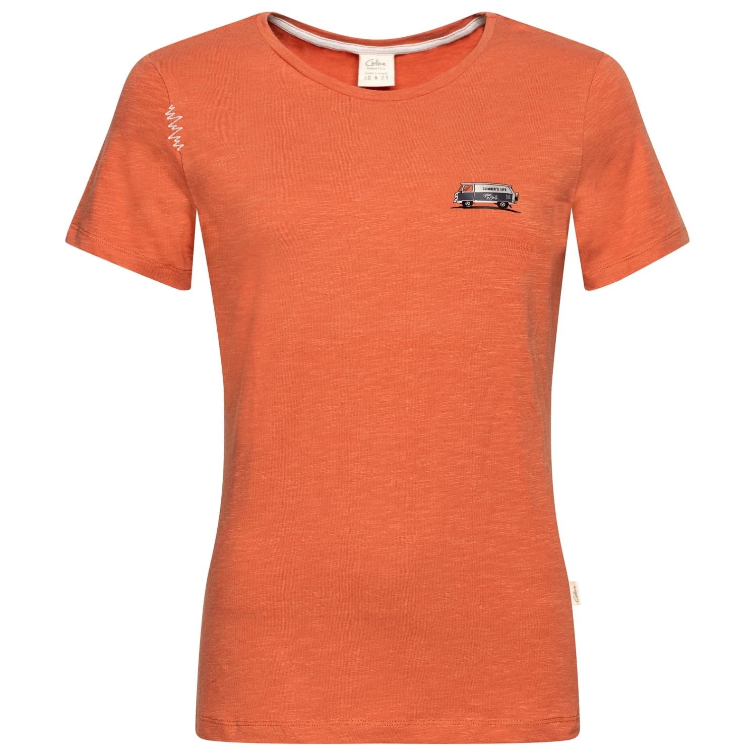 Дамска тениска Chillaz Women's Valencia Climber's Life T-shirt - Terracotta