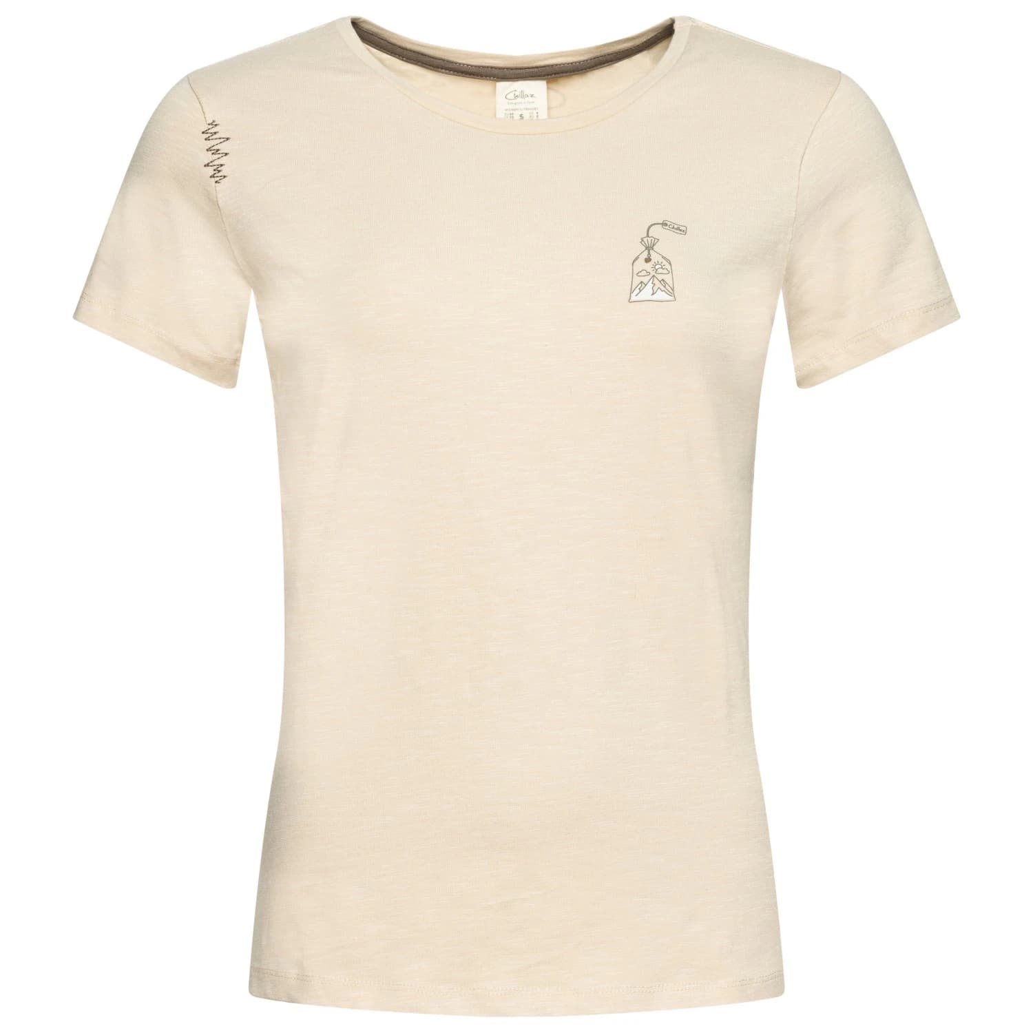 Дамска тениска Chillaz Women's Valencia Tea Up T-shirt - Sand