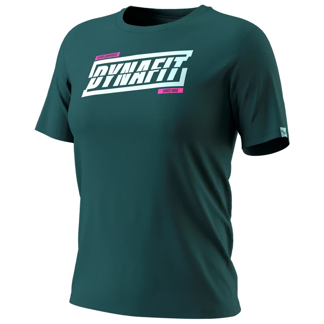 Дамска тениска Dynafit Women's Graphic Co T-Shirt - Cinder / Tabloid