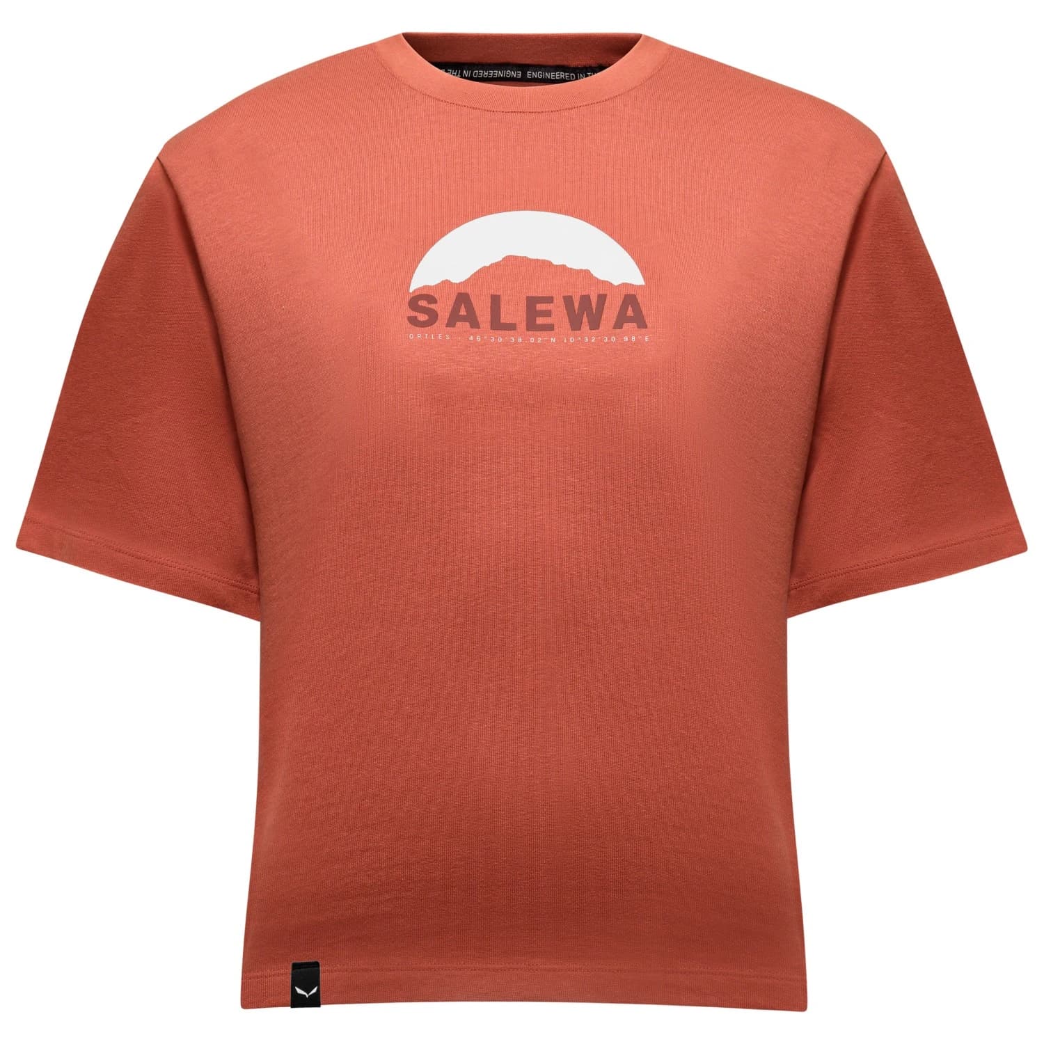 Дамска тениска Salewa Women's Eagle Sunrise T-Shirt S/S T-shirt - Etruscan Red