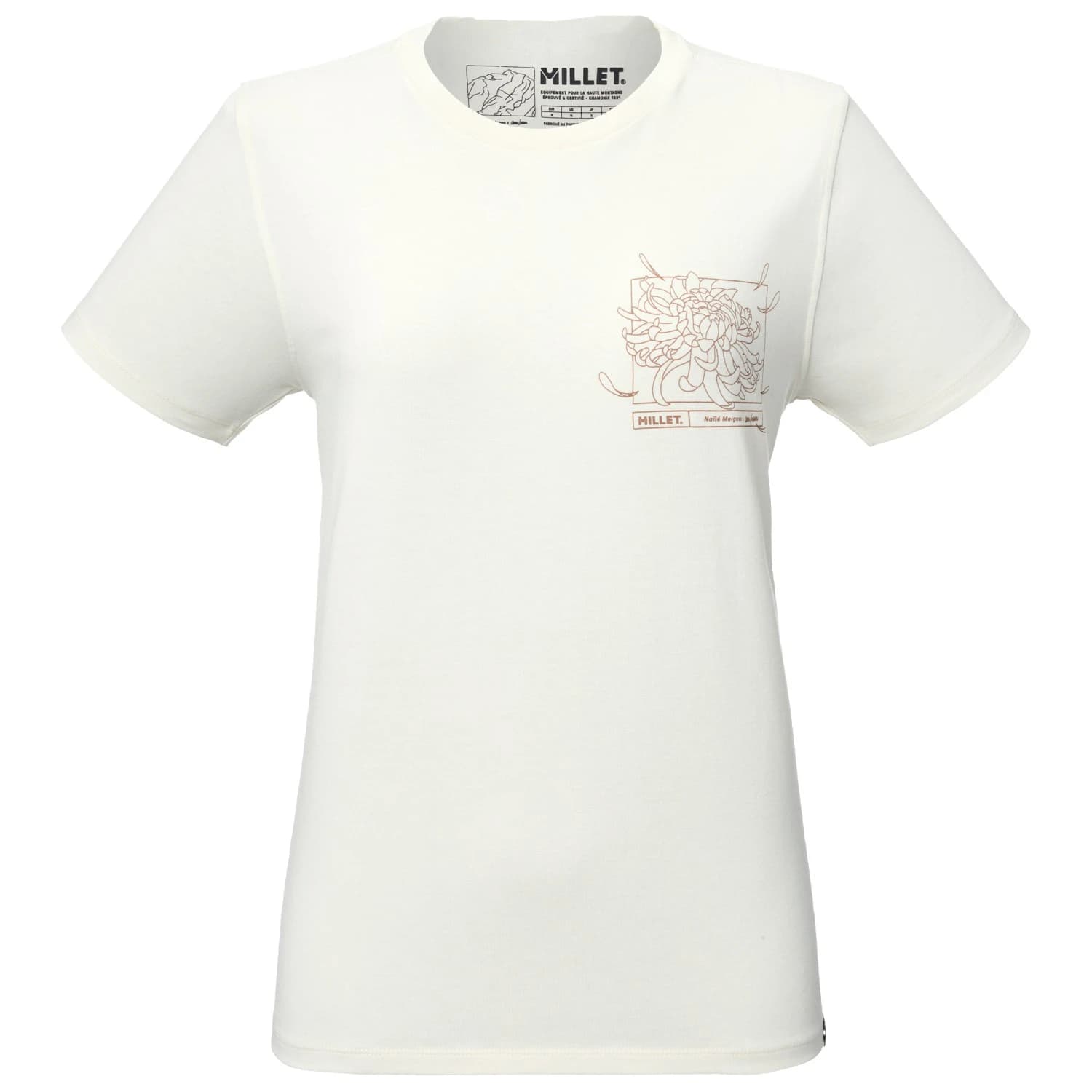 Дамска тениска Millet Women's Cimaï Collab S/S T-shirt - Foggy Dew