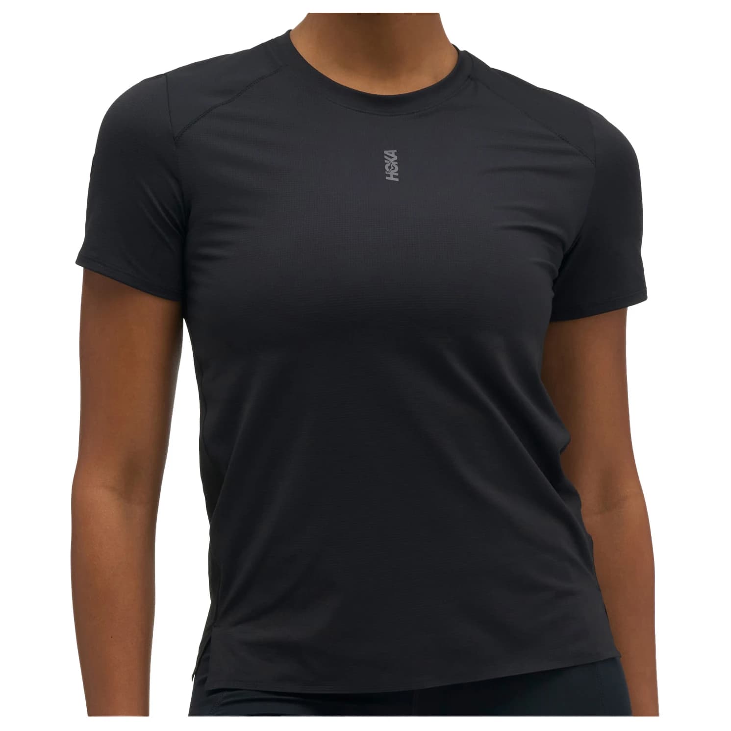 Дамска тениска HOKA Women's Everyrun Short Sleeve Running shirt - Black