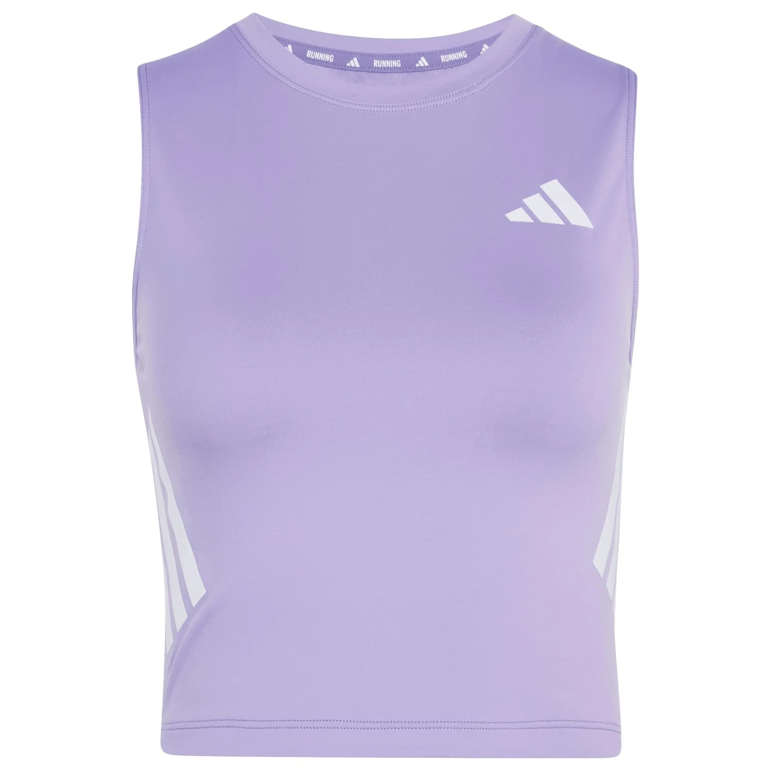 Топ Adidas Women's ADI365 Running Climacool Iconic Crop Tank Top - Magic Lilac