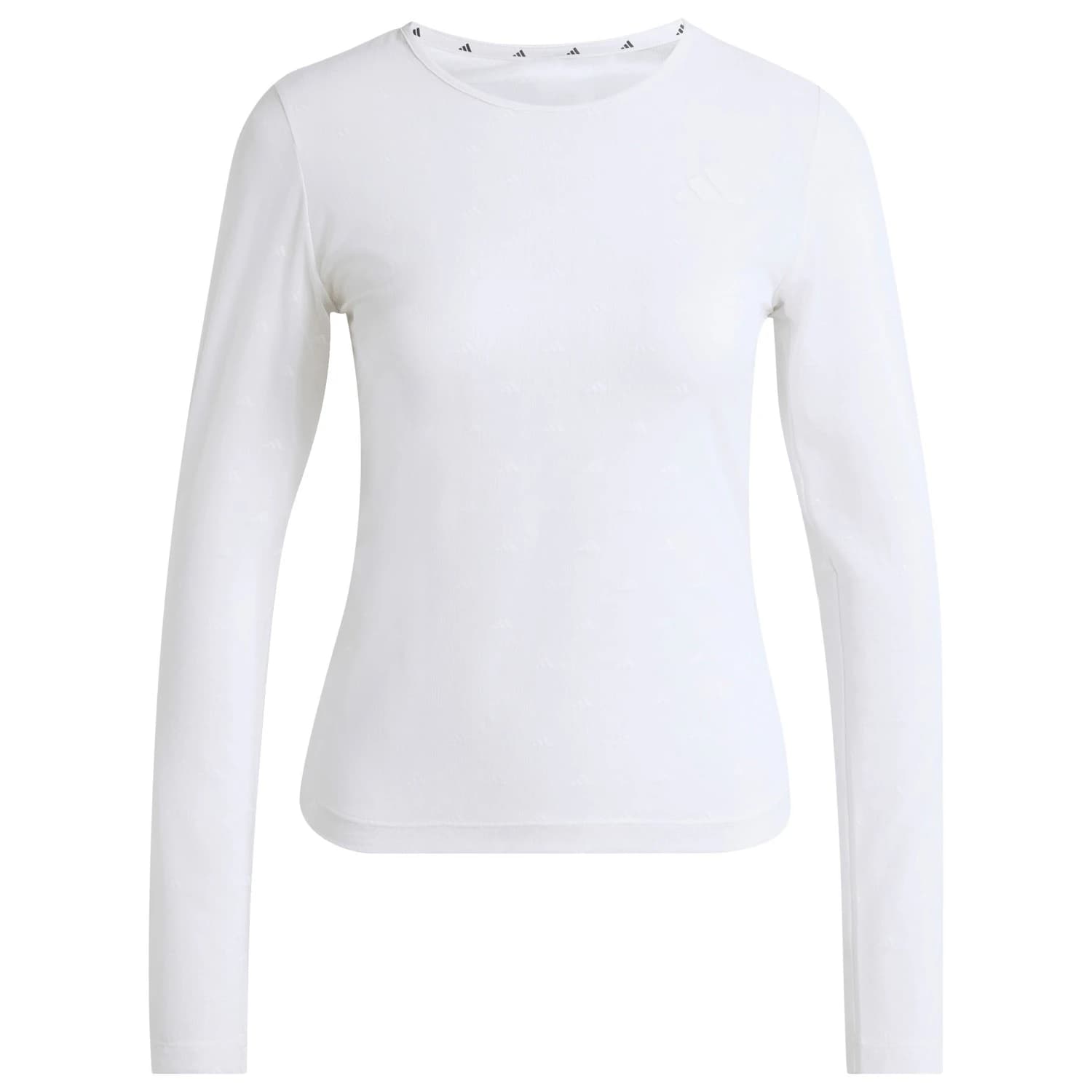 Дамска блуза с дълъг ръкав Adidas Women's Primelift Essentials Workout Mesh L/S Longsleeve - White