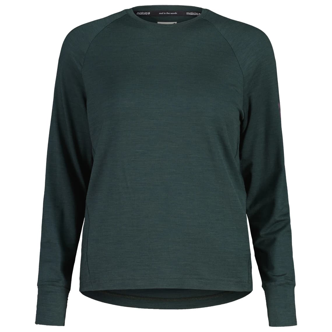 Дамска мериносова блуза Maloja Women's AkslaM. Longsleeve - Mountain Pine