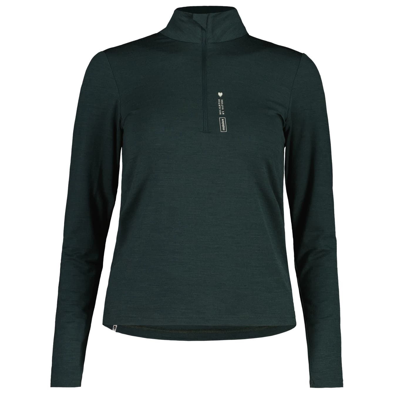 Дамска мериносова блуза Maloja Women's HowerlaM. Merino shirt - Mountain Pine