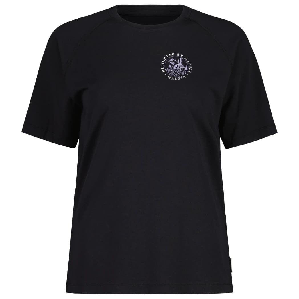 Дамска тениска Maloja Women's MayeM. T-shirt - Deep Black