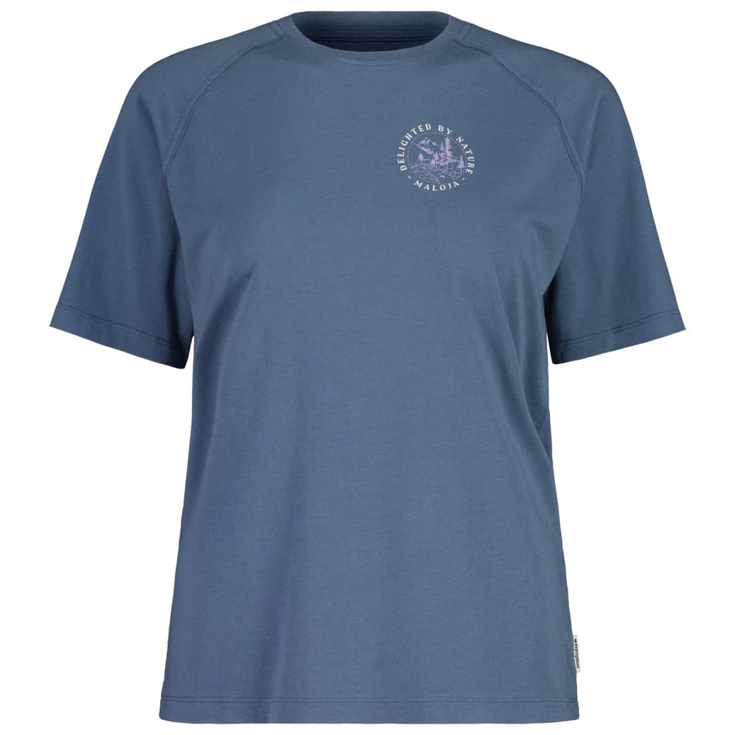 Дамска тениска Maloja Women's MayeM. T-shirt - Dusty Blue