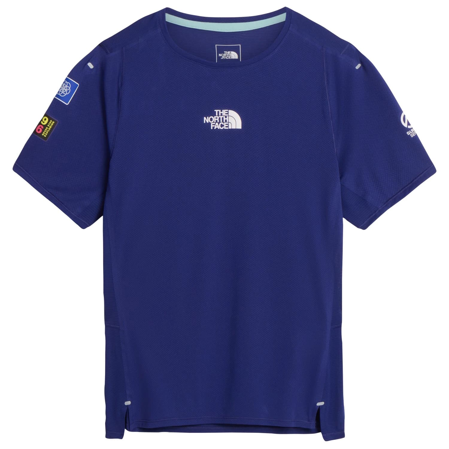 Дамска тениска The North Face Women's Summit High Trail S/S Running shirt - Bold Blue