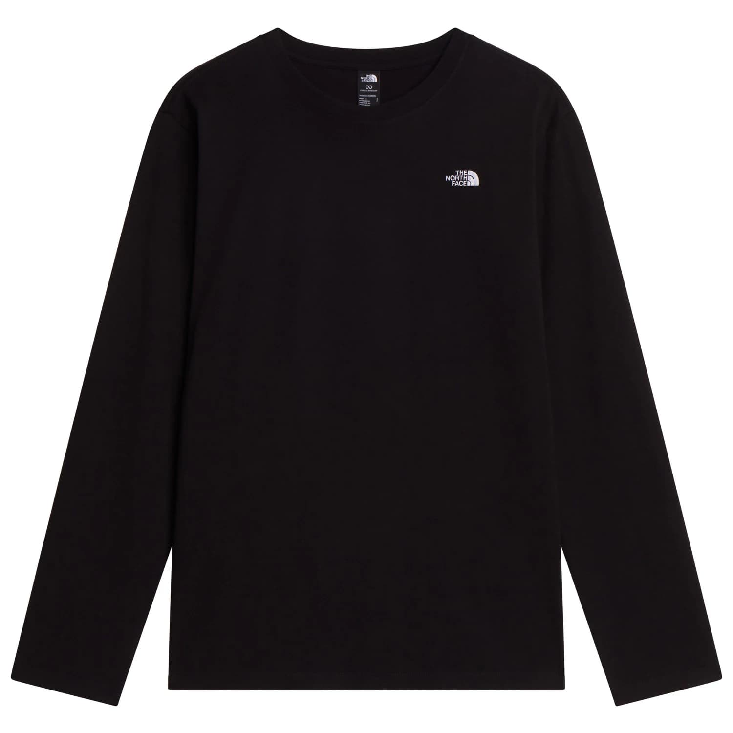 Дамска блуза с дълъг ръкав The North Face Women's TNF Essential Simple Dome RLX L/S Longsleeve - TNF Black