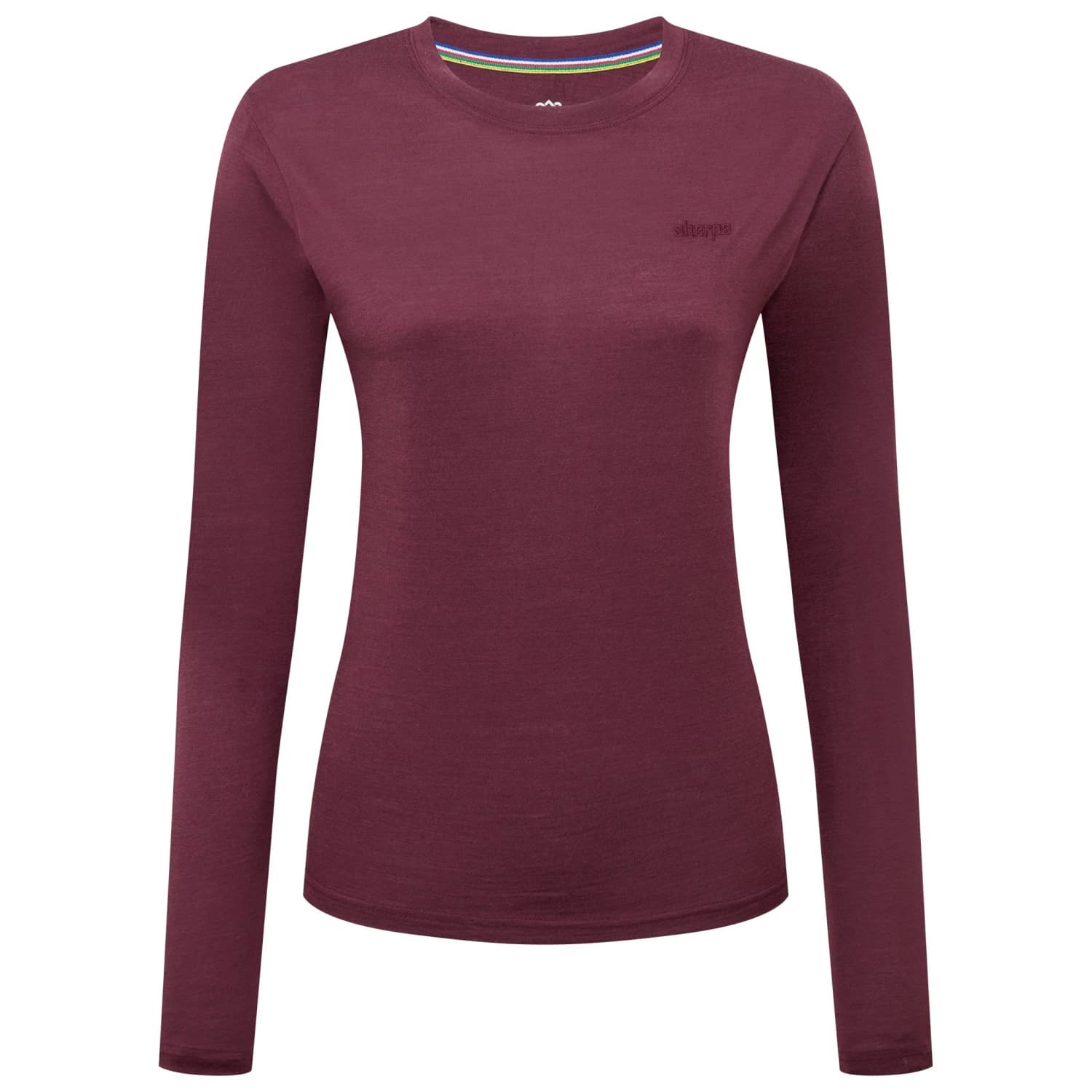 Блуза с дълъг ръкав Sherpa Women's Nanda Merino L/S Tee Longsleeve - Merlot