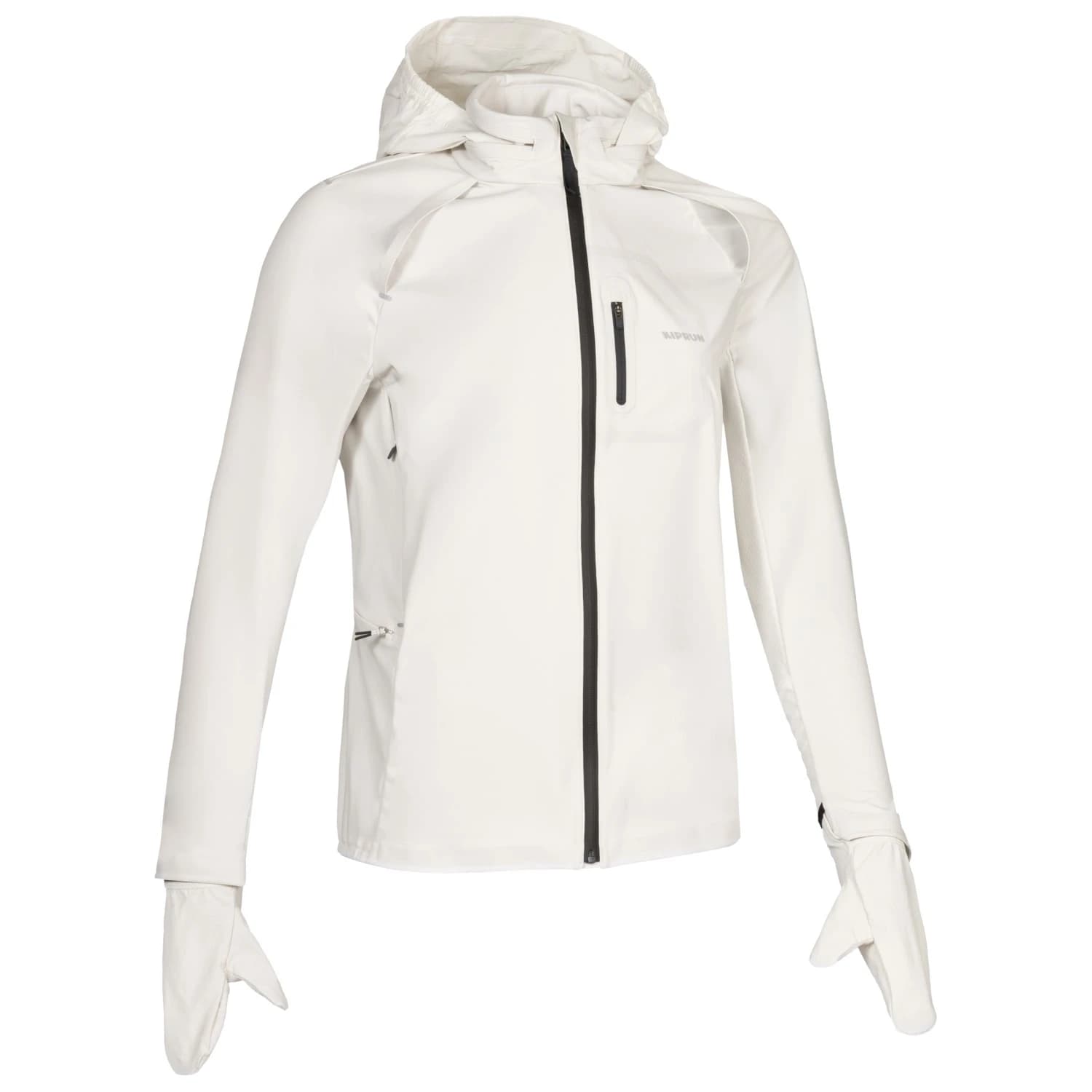 Софтшел яке KIPRUN Women's Run 900 Warm Regul Jacket Running jacket - Grey